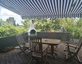 Monteurzimmer: Terrasse mit Grill  - Ferienwohnung Mau 