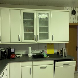 Monteurzimmer: Auf Anfrage kann eine vollständige Küche genutzt werden.
 - Monteurzimmer in Sassenburg 