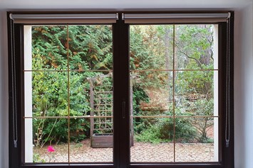 Monteurzimmer: Blick aus dem Fenster - Appartement 2 in Waldesruh ab 3 Monaten