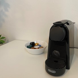 Monteurwohnung: Kaffeemaschine kostenfrei im Apartment - Monteurwohnungen bei Wien