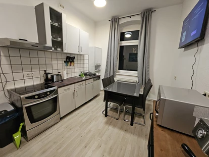 Monteurwohnung - Waschmaschine - Deutschland - Küche - Monteurzimmer| Ferienwohnung StayINN Halle (Saale)