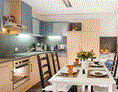Monteurwohnung: ausgestattete Küche - Monteurwohnung in Nürnberg - möbliertes Wohnen auf Zeit