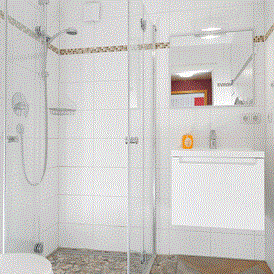 Monteurwohnung: Badezimmer - Monteurwohnung in Nürnberg - möbliertes Wohnen auf Zeit