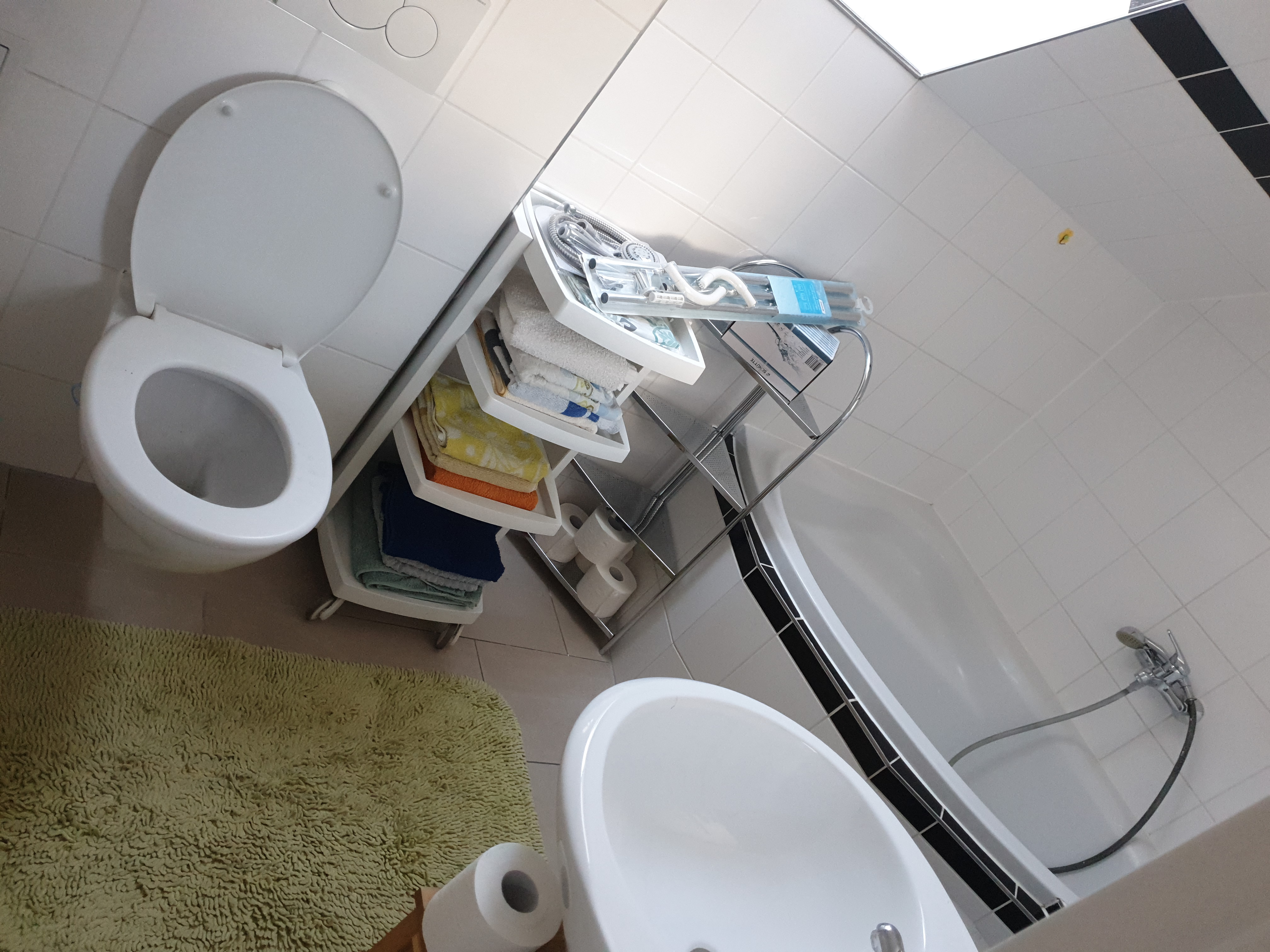 Monteurzimmer: Bad  - Zeitlos 