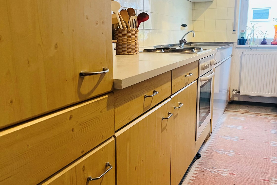 Monteurzimmer: Vollausgestattete Küche - Grenzzimmer Liechtenstein