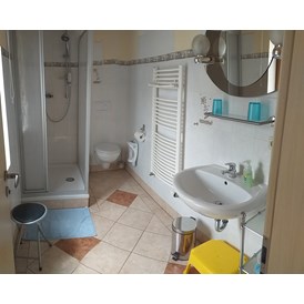 Monteurzimmer: Dusche mit WC - Hofellen