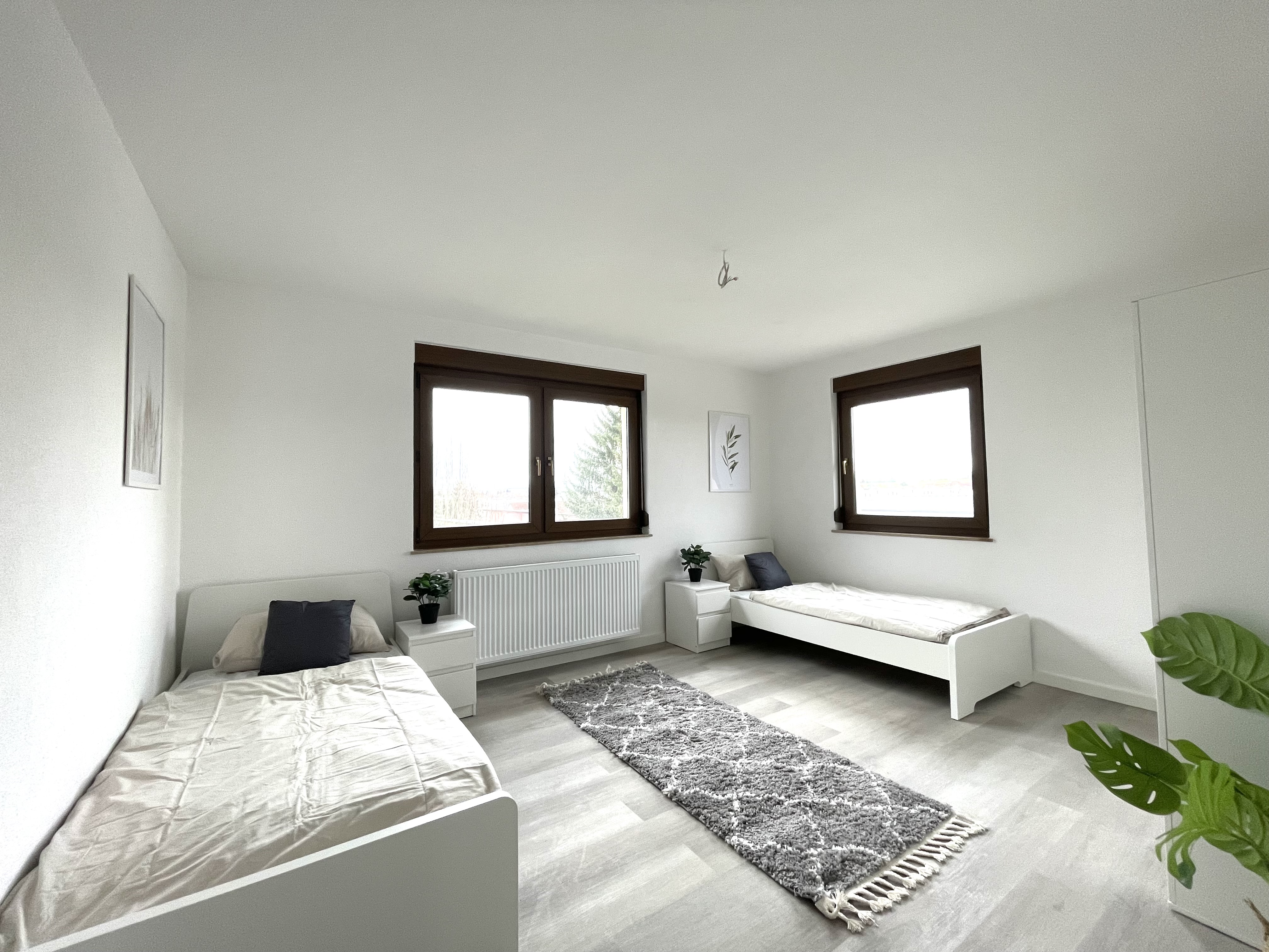 Monteurwohnung - Zimmertyp: Mehrbettzimmer - Obersulm - Zweibettzimmer - MBM moderne Monteurzimmer Bretzfeld
