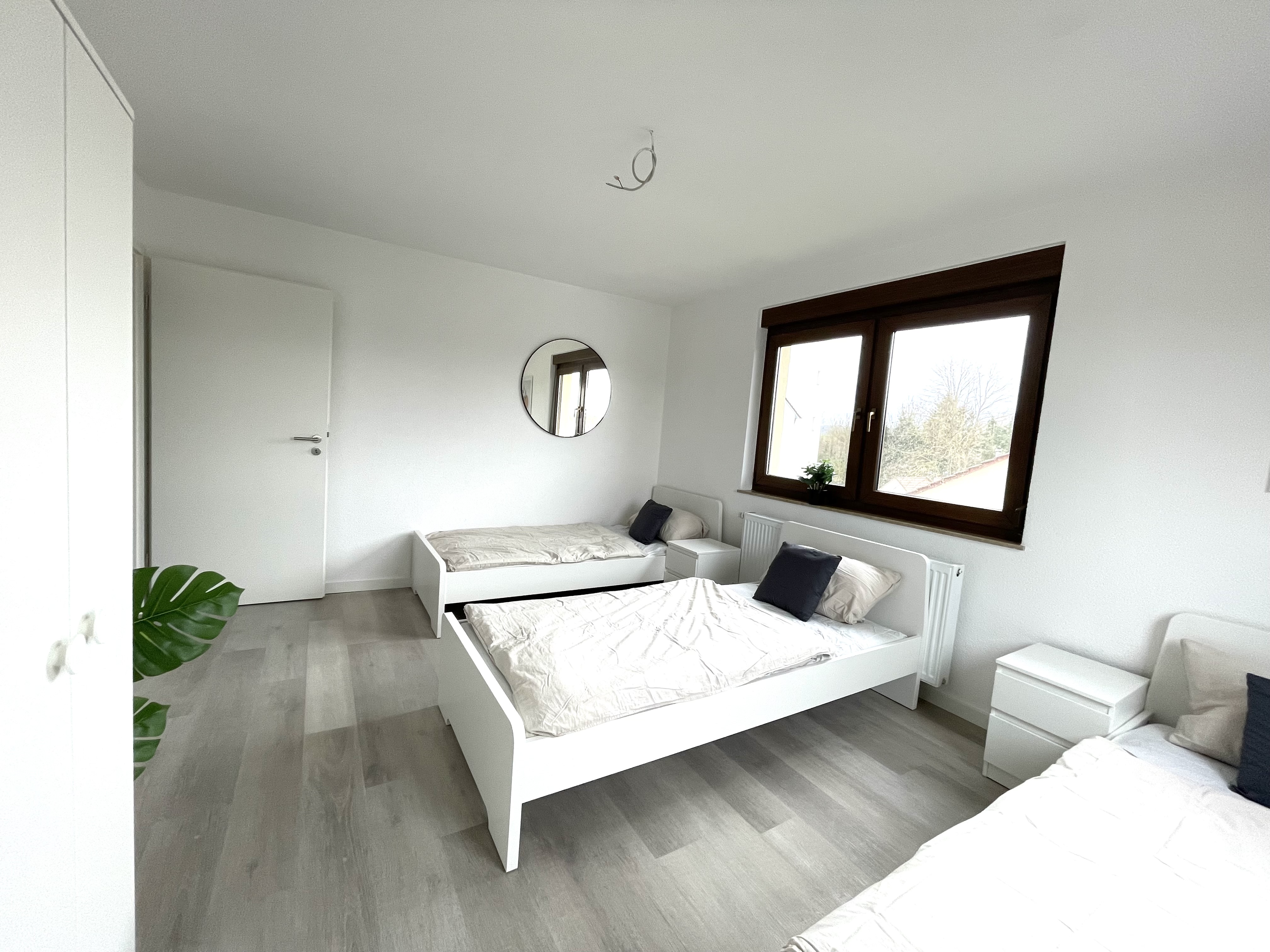 Monteurwohnung - Zimmertyp: Mehrbettzimmer - Obersulm - Mehrbettzimmer - MBM moderne Monteurzimmer Bretzfeld