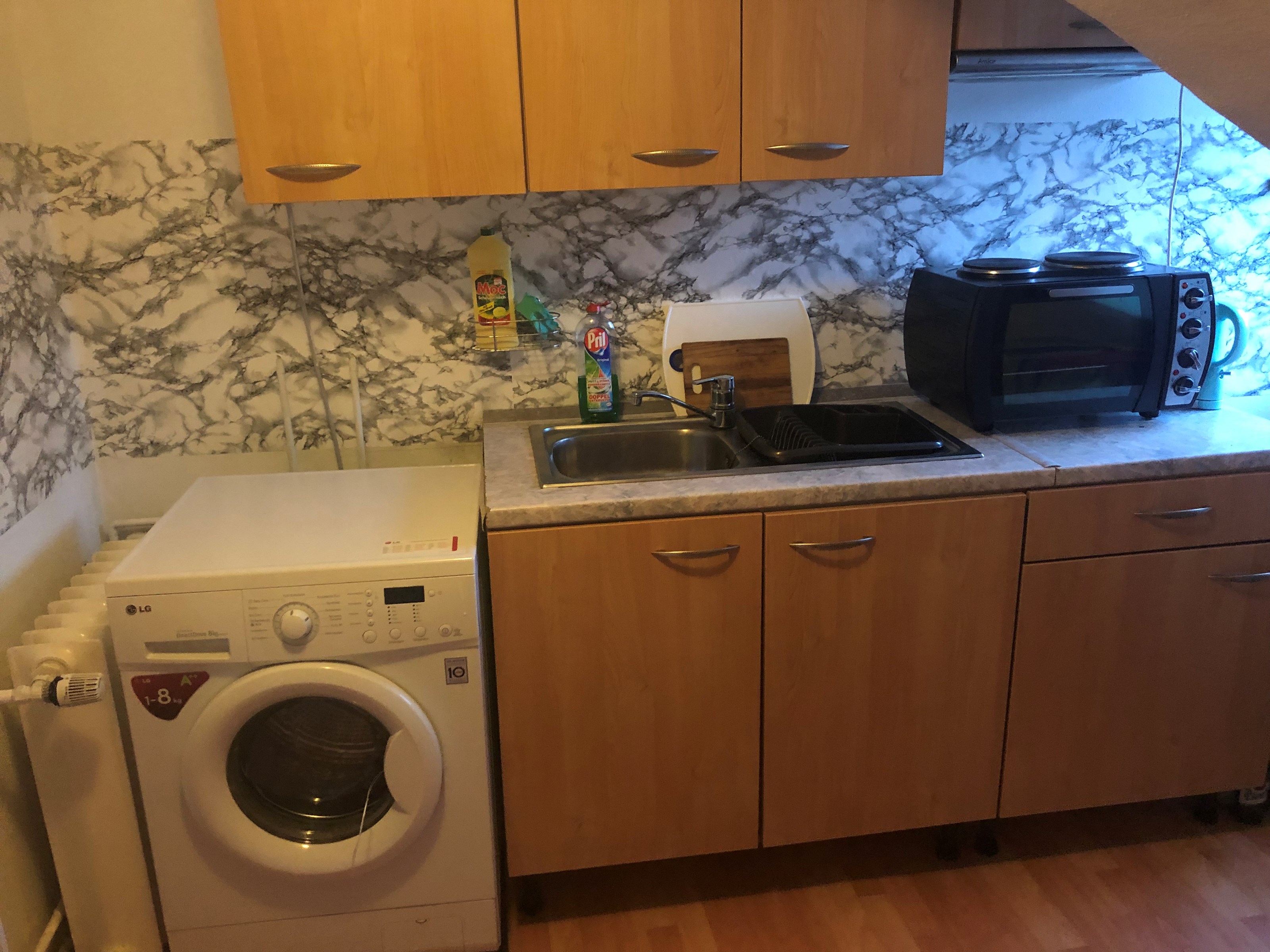 Monteurwohnung - Zimmertyp: Doppelzimmer - Thüringen - Eigene Küche - Gasthaus Tschechische Krone