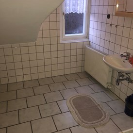 Monteurzimmer: Badezimmer der Monteurwohnung - Gasthaus Tschechische Krone