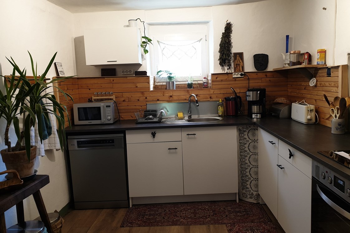Monteurzimmer: Küche - Unser Obervolkacher Ferienhaus - Erdgeschoss