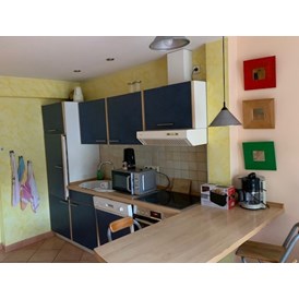 Monteurzimmer: Küchenbereich - Monteurunterkünfte im Hotelzimmercharakter
