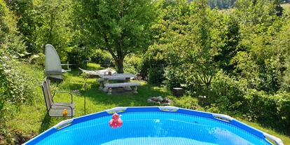 Monteurwohnung - PLZ 79804 (Deutschland) - Garten zur allg. Benutzung der Gäste vom Ferienhüsli - Ferienhüsli zwischen Rhein(fall), Thermalbädern & Zürich