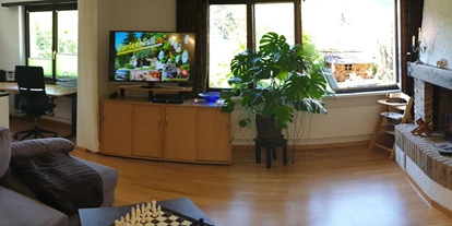 Monteurwohnung - PLZ 79804 (Deutschland) - Wohnzimmer 1. OG - Ferienhüsli zwischen Rhein(fall), Thermalbädern & Zürich
