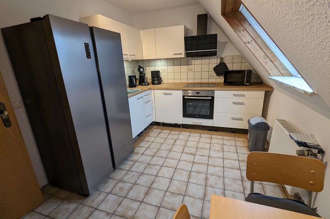 Monteurzimmer: Küche Obergeschoss  - Monteurunterkunft Lingen-Brögbern 