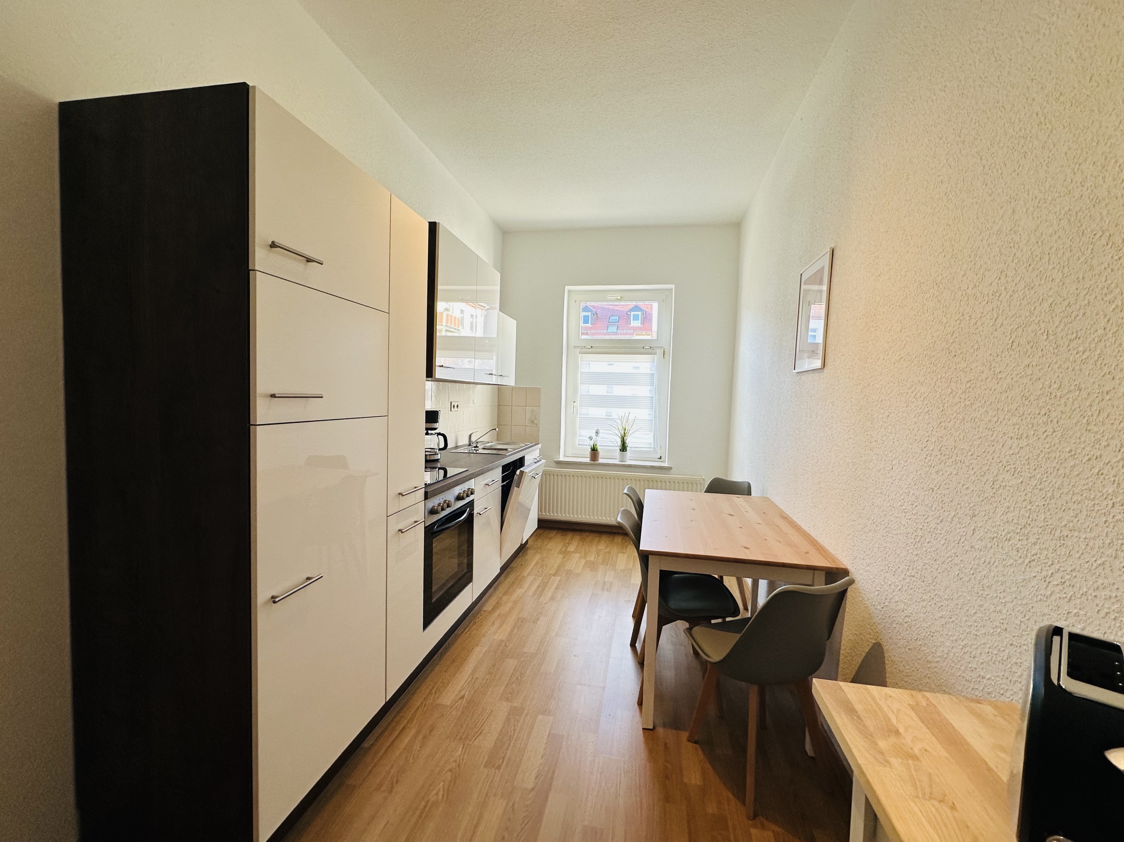 Monteurzimmer: Küche - Wohnung für Monteure in Markkleeberg (Stadtrand Leipzig)