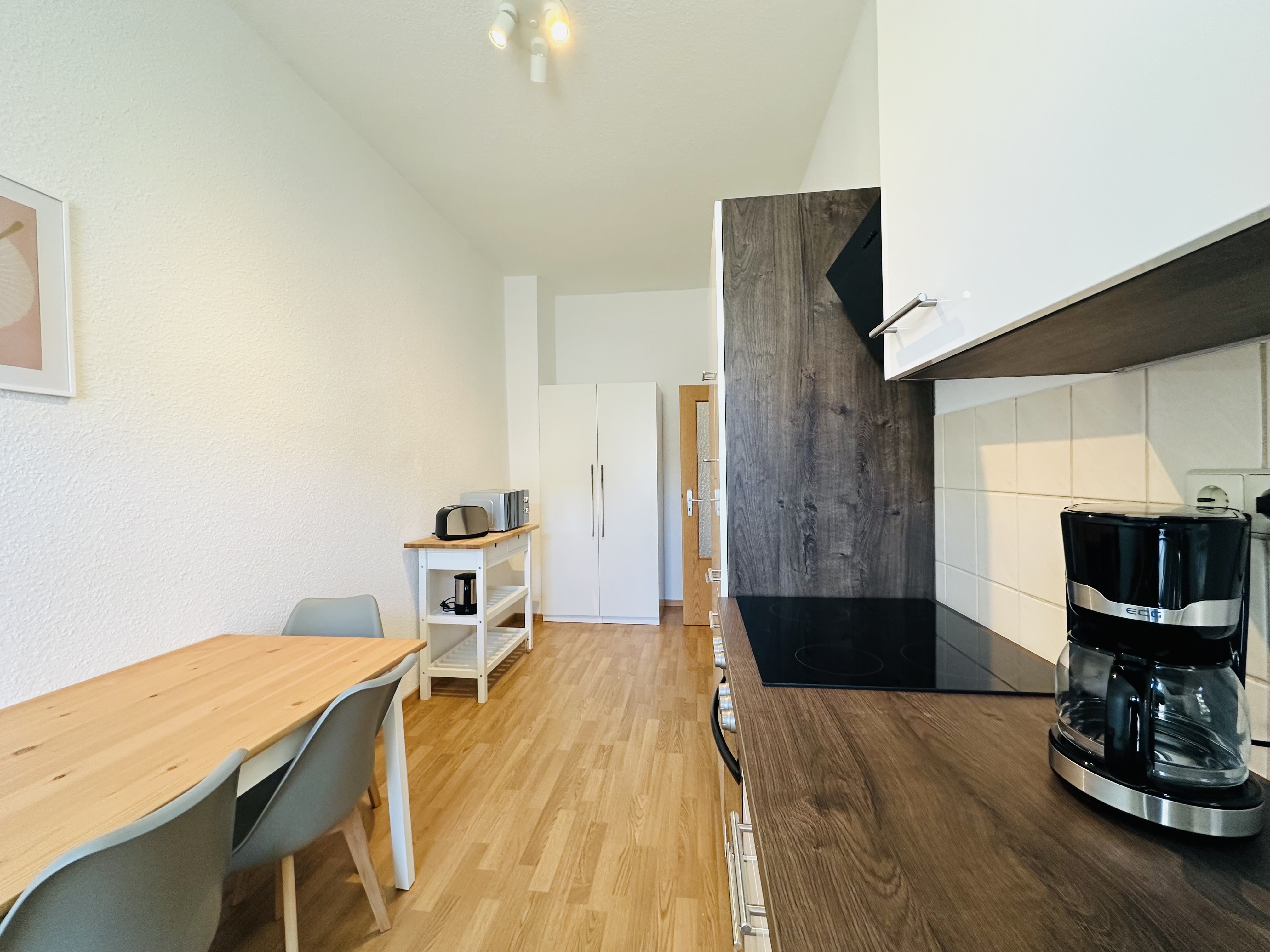 Monteurzimmer: Küche - Wohnung für Monteure in Markkleeberg (Stadtrand Leipzig)