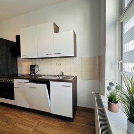 Monteurwohnung: Küche - Monteurwohnung in Stadtrandlage von Leipzig