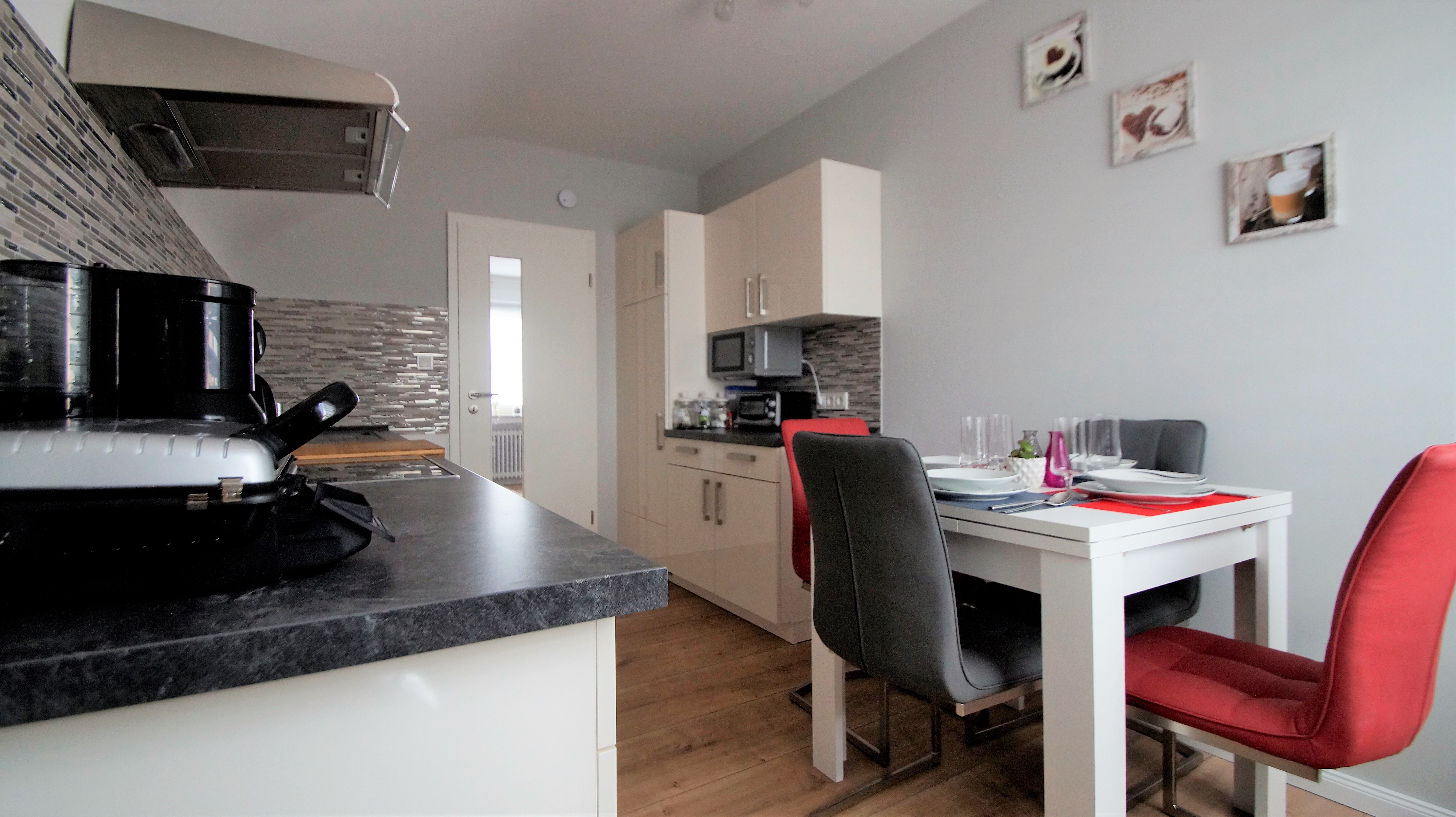 Monteurwohnung - Zimmertyp: Mehrbettzimmer - Solingen - Küche - Fewo Cosar BGL-12 Gamma