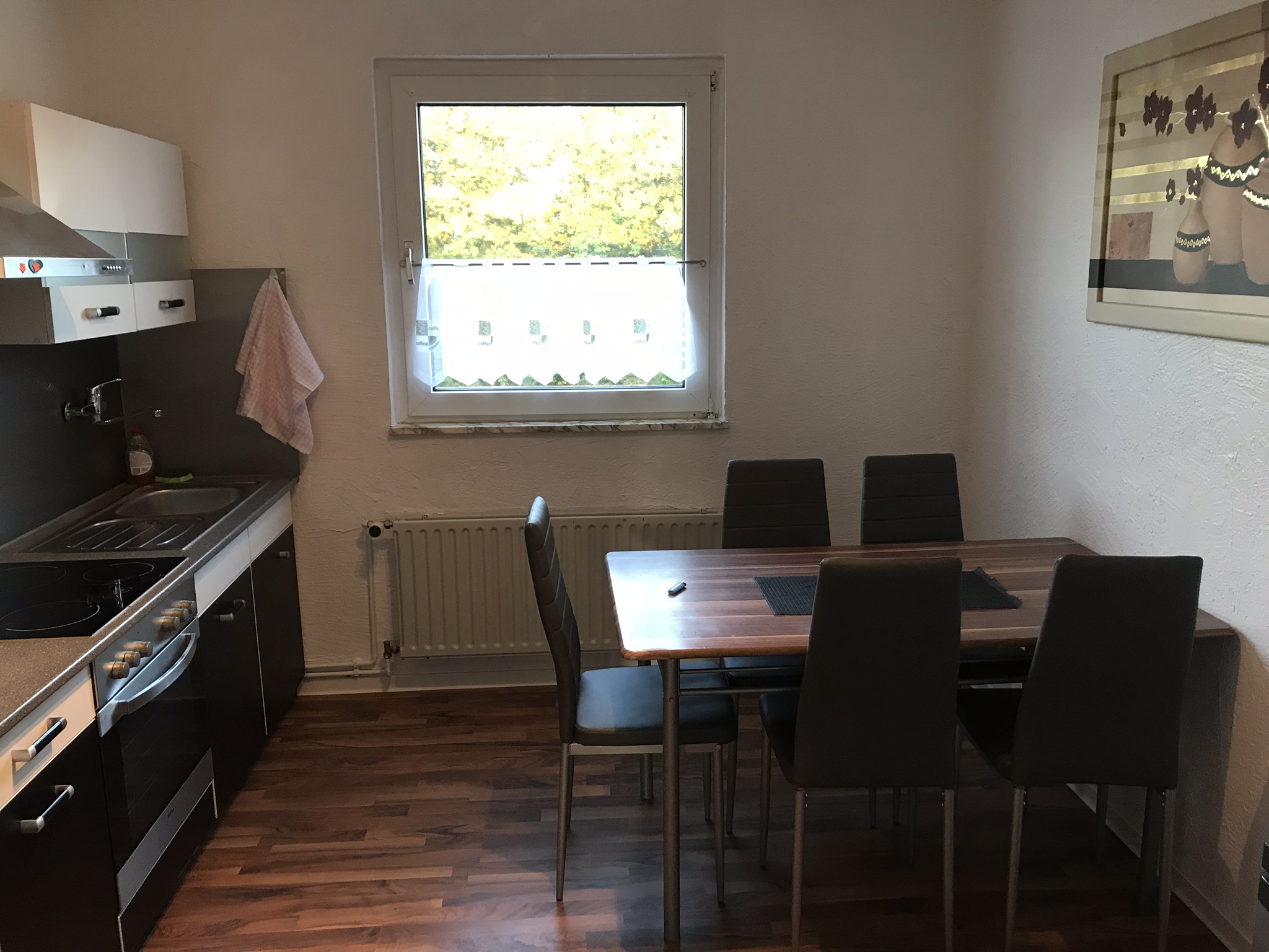 Monteurwohnung - Bettwäsche: Bettwäsche inklusive - Monteurzimmer am Schloß 