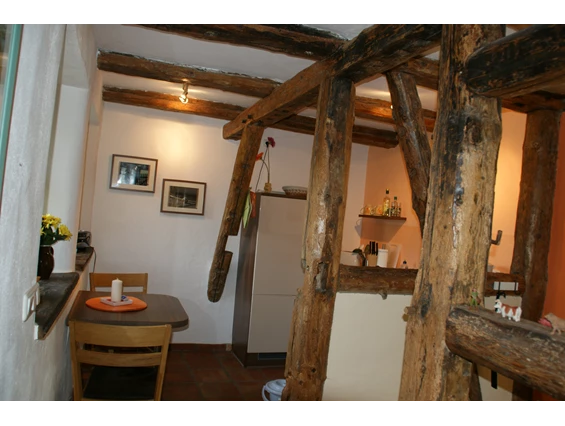 Monteurzimmer: Esstisch - Ferienwohnung Bauernhaus