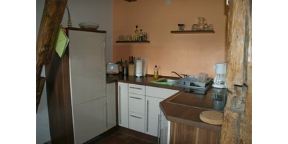 Monteurwohnung - Bettwäsche: Bettwäsche gegen Gebühr - Deutschland - Küchenzeile - Ferienwohnung Bauernhaus
