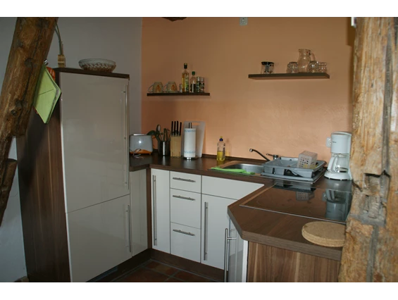 Monteurzimmer: Küchenzeile - Ferienwohnung Bauernhaus