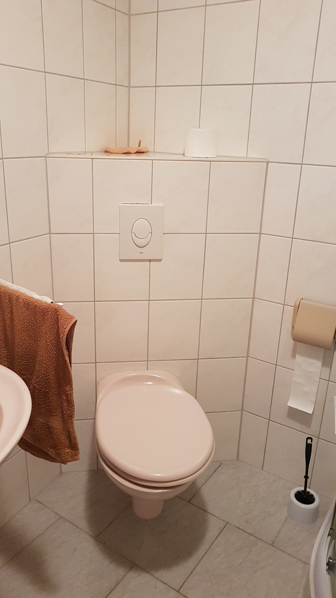 Monteurzimmer: Toilette - Handwerkerwohnung