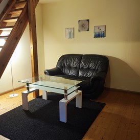 Monteurwohnung: Doppelzimmer I über 2 Ebenen unten Wohnbereich und oben 2 Einzelschlafplätze - Monteurwohnung in 79736 Rickenbach