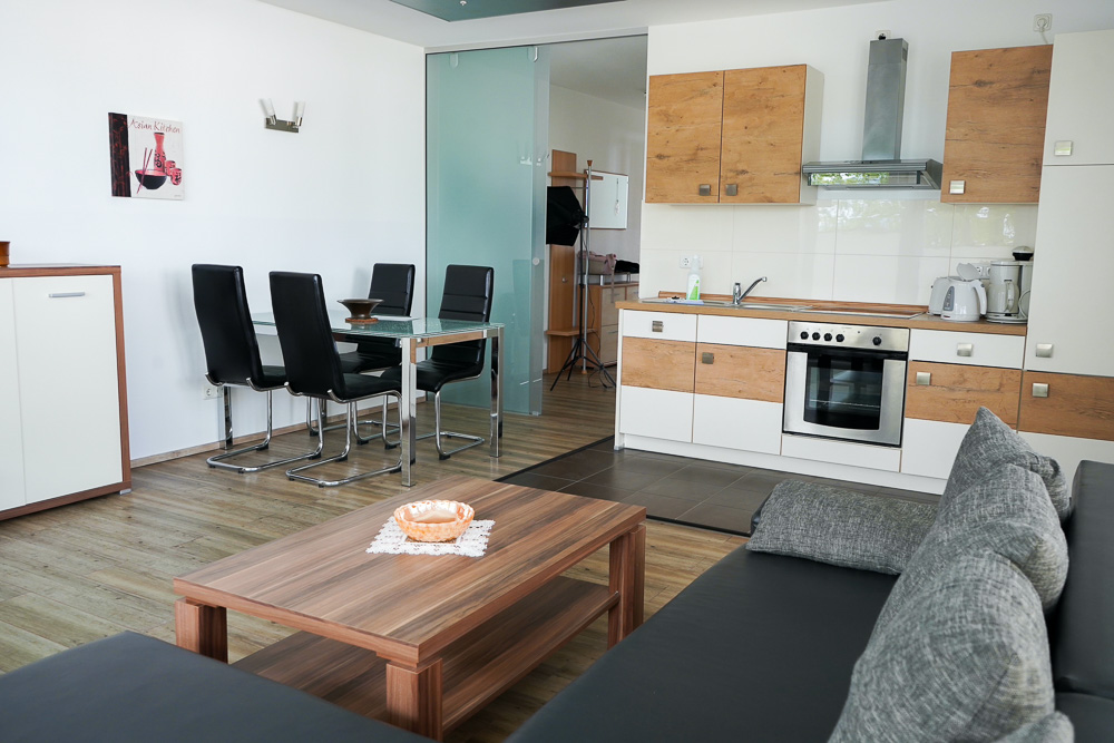 Monteurwohnung - Badezimmer: eigenes Bad - Mecklenburg-Vorpommern - Moderne, voll ausgestattete Arbeiterunterkünfte auf Rügen