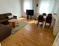 Monteurwohnung: Wohnzimmer / Esszimmer - Monteurwohnung Wandlitz