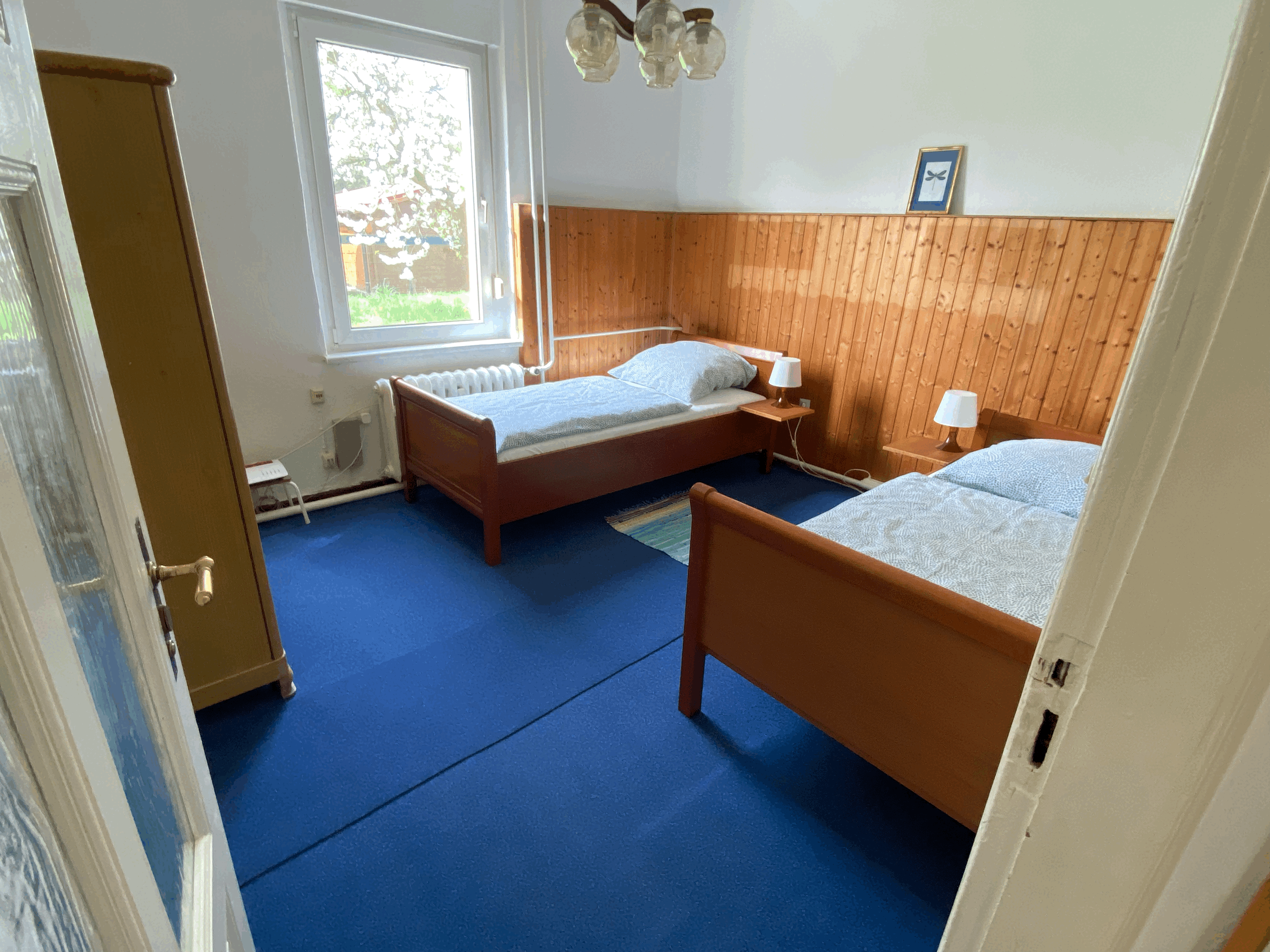Monteurwohnung - PLZ 13089 (Deutschland) - Schlafzimmer, 2 Betten - Monteurwohnung Wandlitz