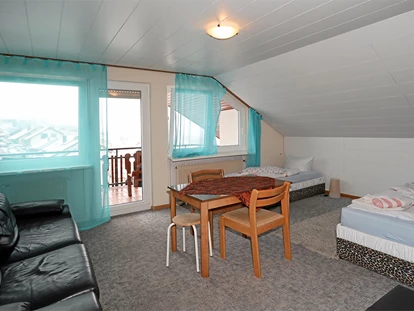 Monteurwohnung - Waschmaschine - Deutschland - Wohnzimmer Wohnung #6 - Monteurzimmer Haus Abendrot
