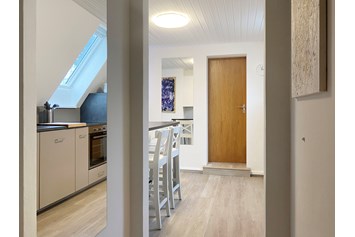 Monteurzimmer: Vom Flur in die Küche - Nordhaus A7 bei Hamburg