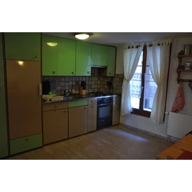 Monteurzimmer: Küchenzeile Kaminzauber - Ferienwohnung Alter Raaben