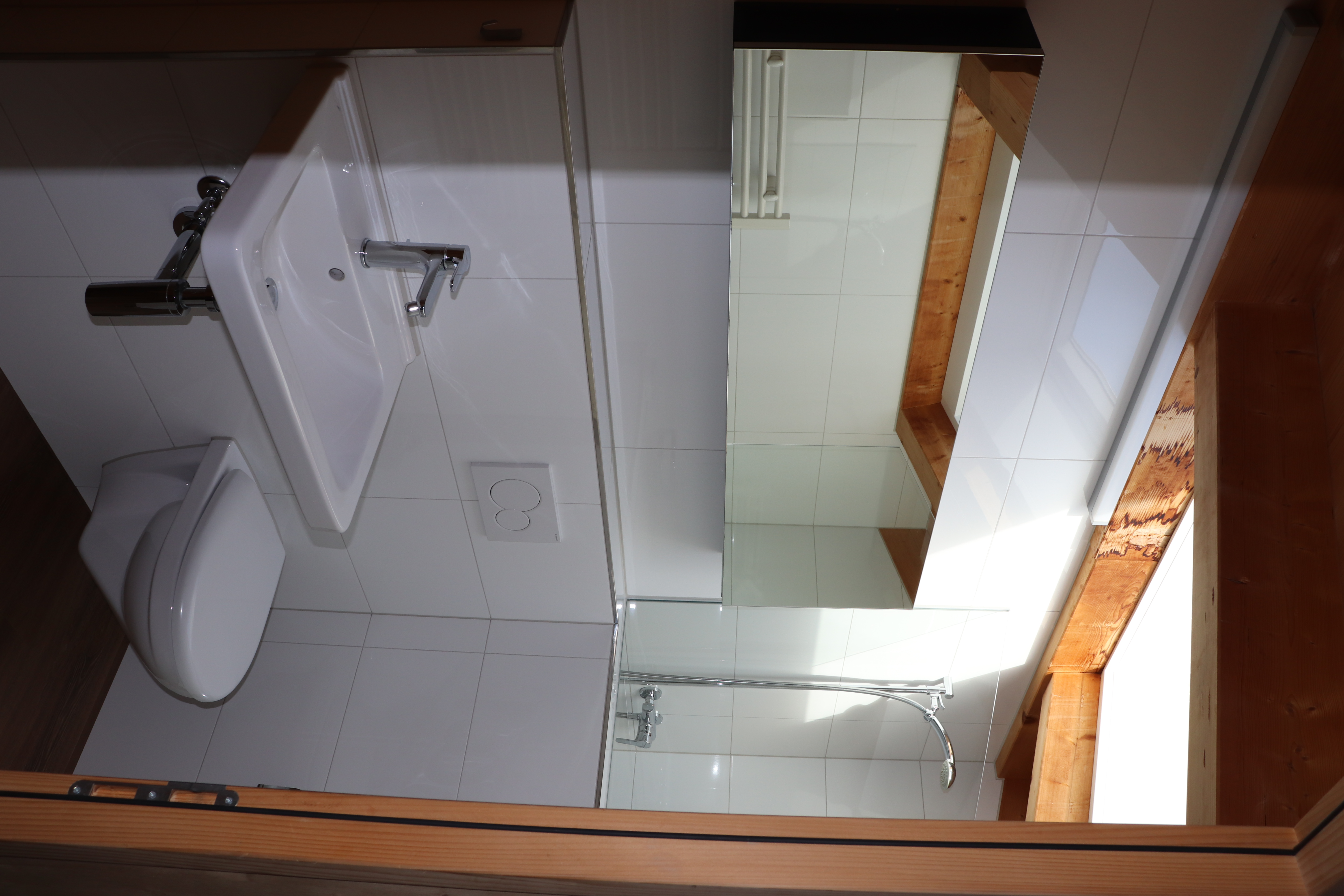Monteurzimmer: Badezimmer - Möblierte Zimmer in Meierskappel