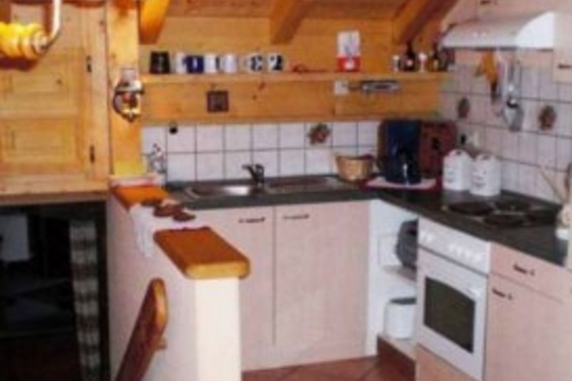Monteurzimmer: Kleine Küche der Ferienwohnung Traenkle - FeWo Traenkle Ettenheim
