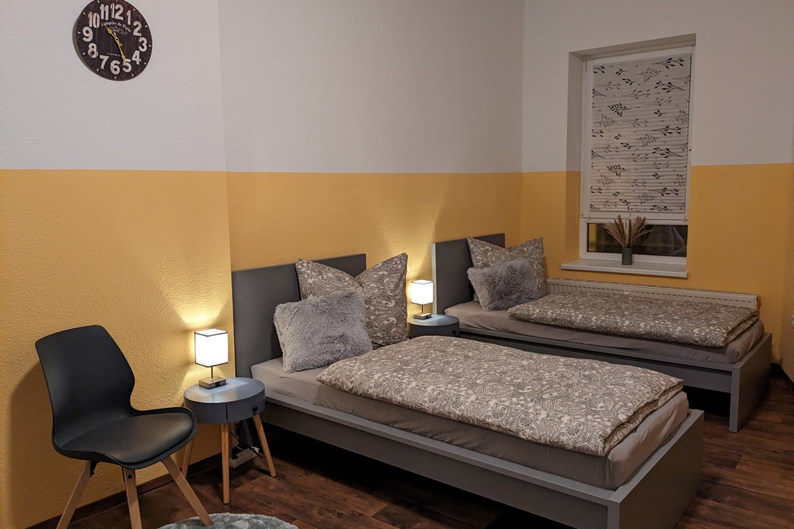 Monteurzimmer: Schlafzimmer - Komfortable Apartments in Fürstenwalde mit guter Verkehrsanbindung