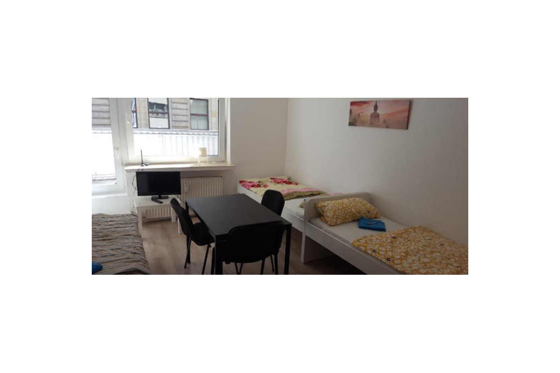 Monteurzimmer: Zentrales Apartment für 3 Personen