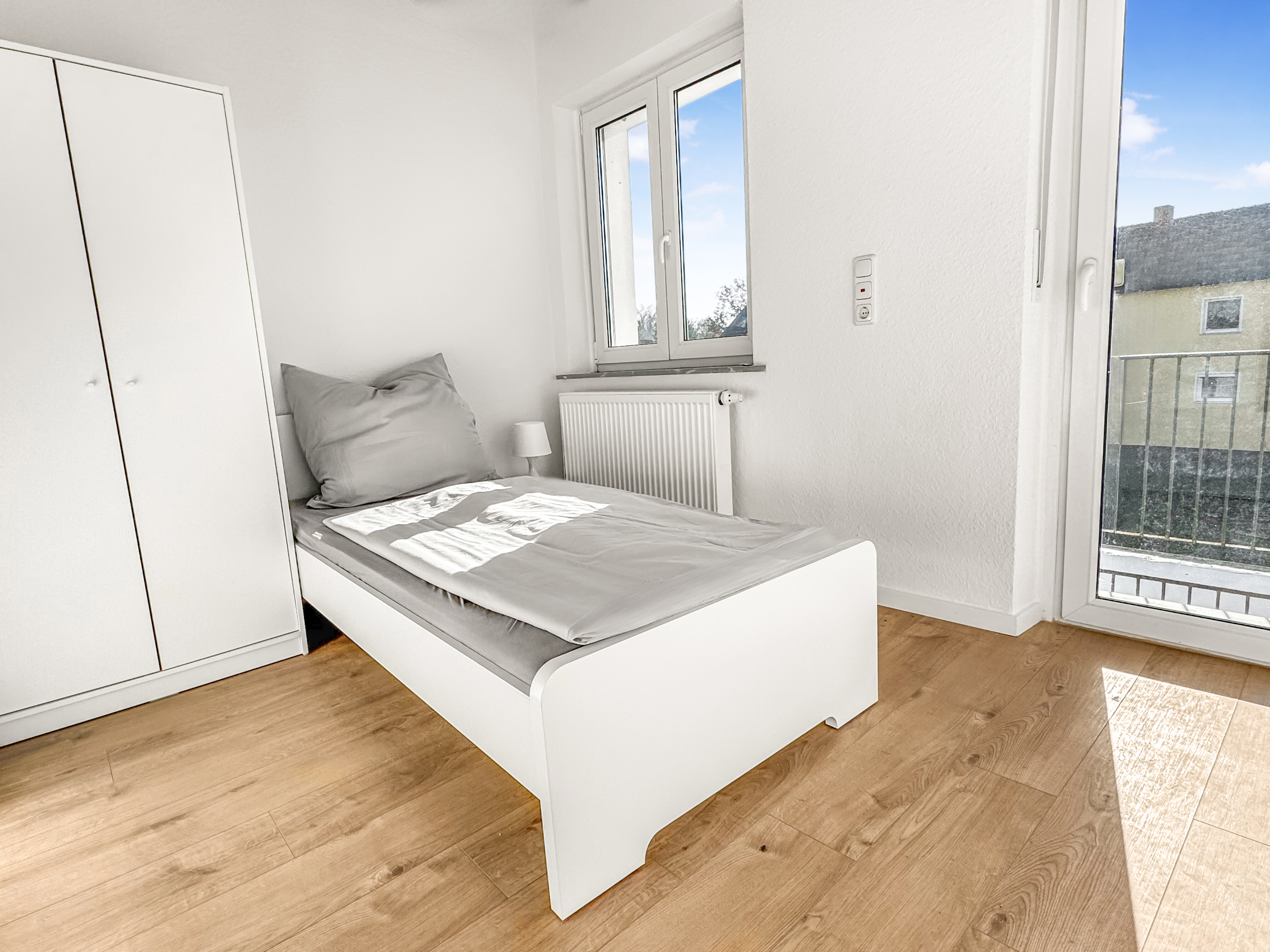 Monteurwohnung - Volkach - Schlafzimmer 2 - Monteurzimmer2Rent