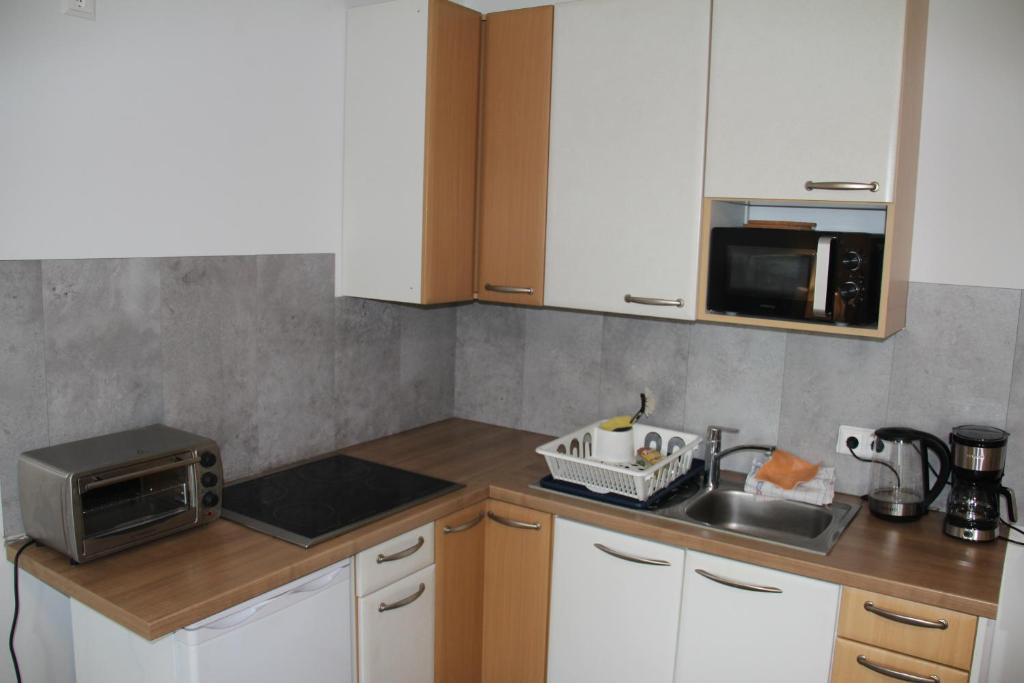 Monteurwohnung - Küche: eigene Küche - Sbg. Salzkammergut - Anton Wolfsjäger