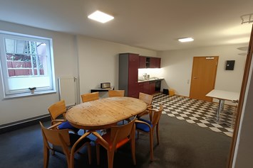 Monteurzimmer: Gemeinschaftsküche Untergeschoss Koyahaus  - Missionarisches Zentrum Hanstedt | Das Koyahaus