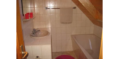 Monteurwohnung - PLZ 79804 (Deutschland) - Bad des zubuchbaren Doppelzimmers - Haus Frommherz
