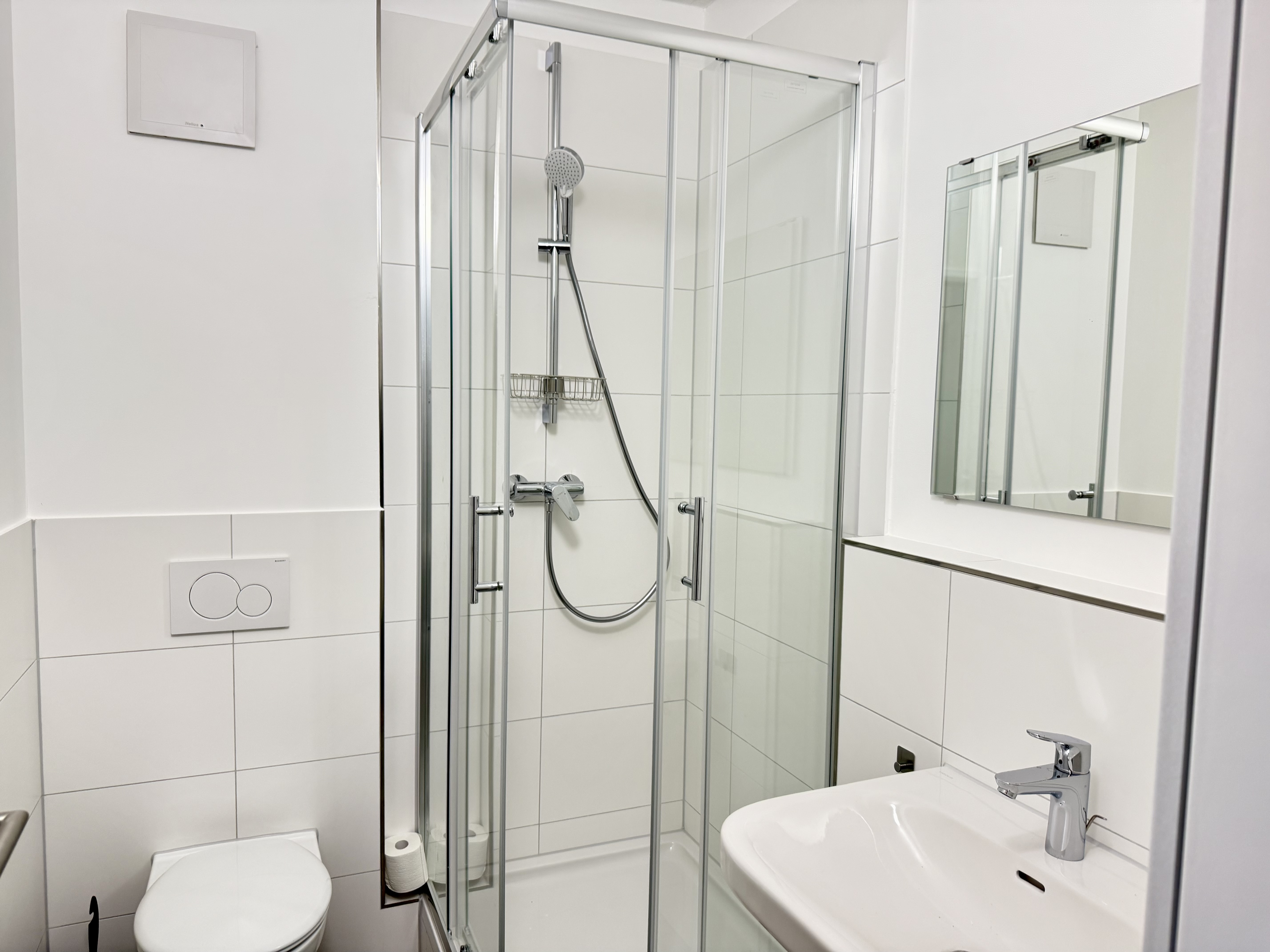 Monteurzimmer: Badezimmer - Volkersbrunn