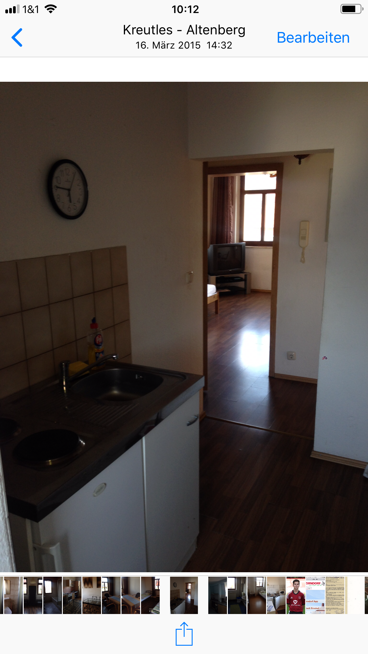 Monteurzimmer: Küche - Fewoböhm 