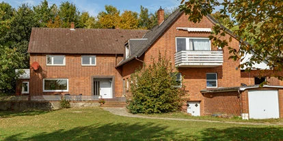 Monteurwohnung - PLZ 21035 (Deutschland) - Außenansicht des Hostels. - Hostel am Stover Strand