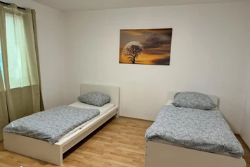 Monteurzimmer: Schlafzimmer, HomeRent Unterkunft in Oberhausen - HomeRent in Oberhausen