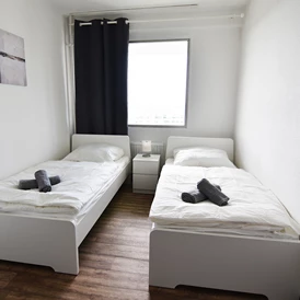 Monteurzimmer: Schlafzimmer, HomeRent Unterkunft in Duisburg - HomeRent in Duisburg