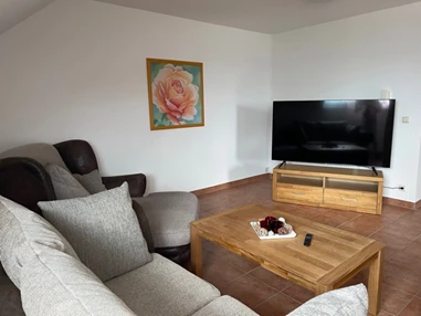 Monteurzimmer: Wohnzimmer - 2x 3-Zimmer Monteurwohnung/Monteurzimmer/Wohnen auf Zeit