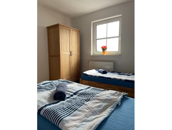 Monteurzimmer: Schlafzimmer  - 2x 3-Zimmer Monteurwohnung/Monteurzimmer/Wohnen auf Zeit
